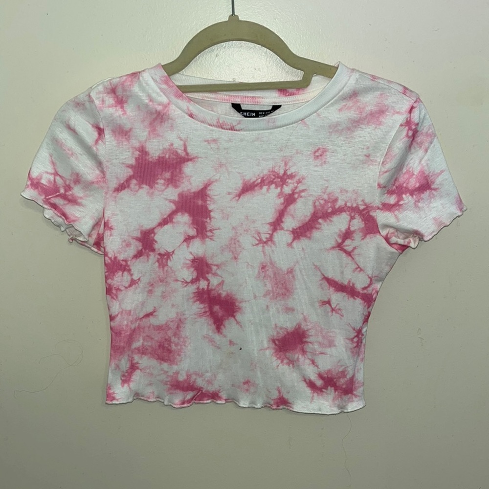 Tie-dye crop